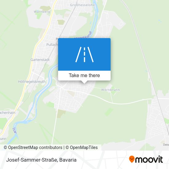 Josef-Sammer-Straße map