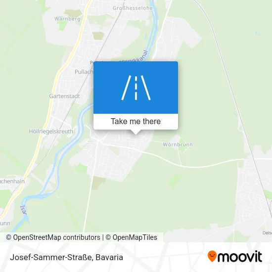 Карта Josef-Sammer-Straße