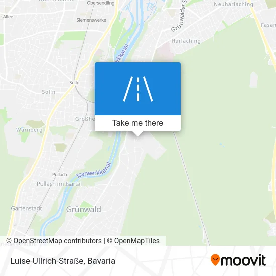 Карта Luise-Ullrich-Straße