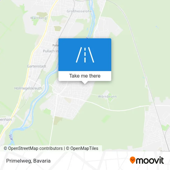 Карта Primelweg