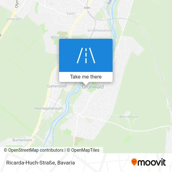 Ricarda-Huch-Straße map