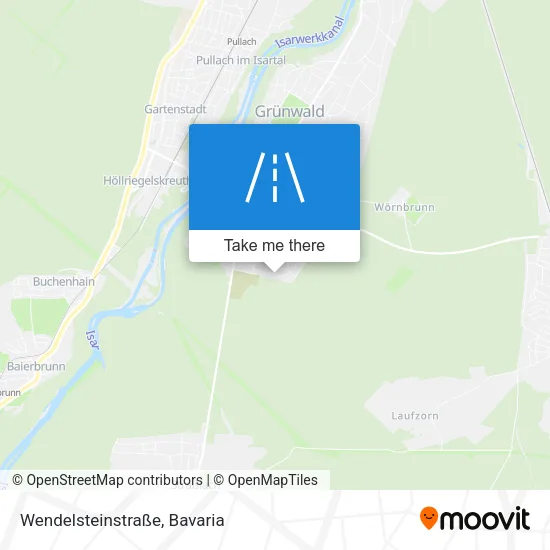 Карта Wendelsteinstraße