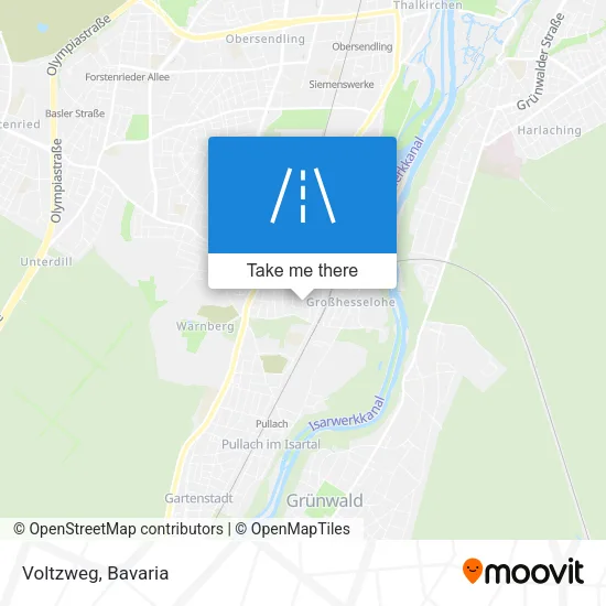 Карта Voltzweg