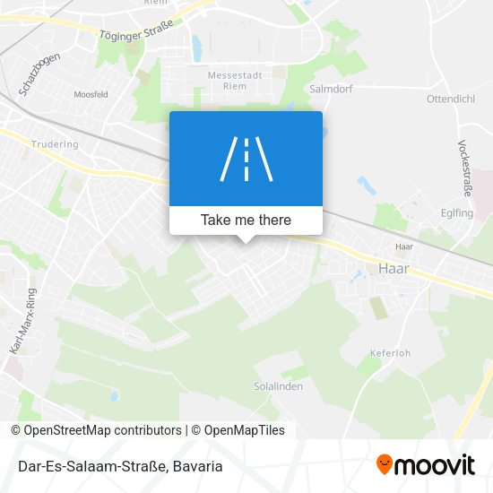 Dar-Es-Salaam-Straße map