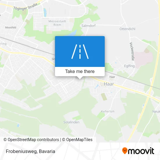 Карта Frobeniusweg