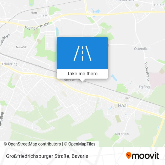 Карта Großfriedrichsburger Straße
