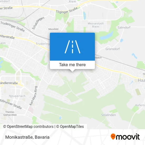 Карта Monikastraße
