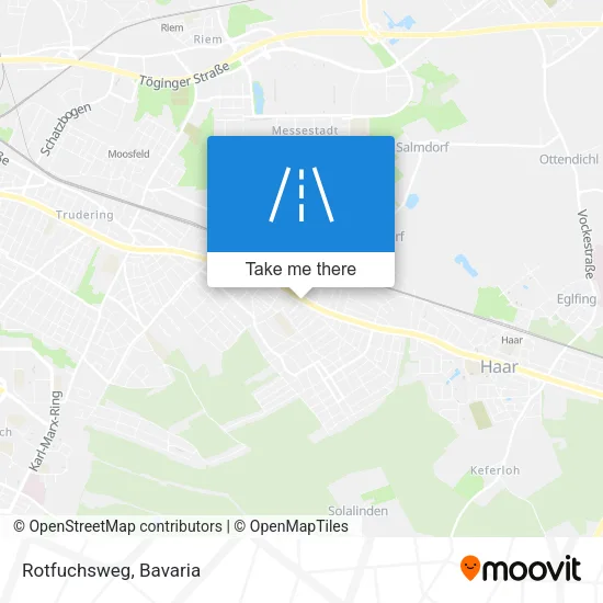 Карта Rotfuchsweg