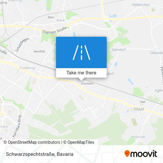 Schwarzspechtstraße map