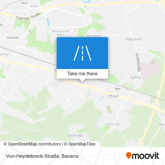 Карта Von-Heydebreck-Straße