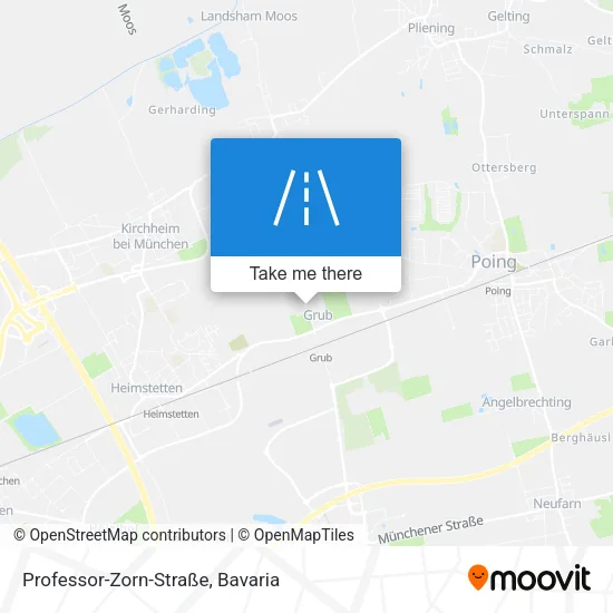 Карта Professor-Zorn-Straße