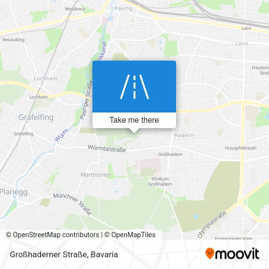 Großhaderner Straße map