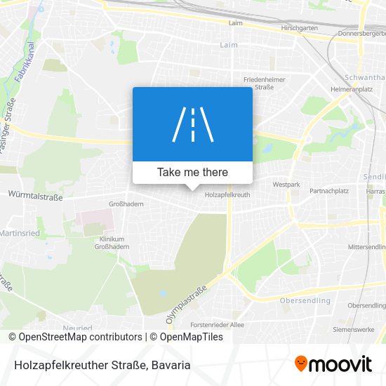 Holzapfelkreuther Straße map