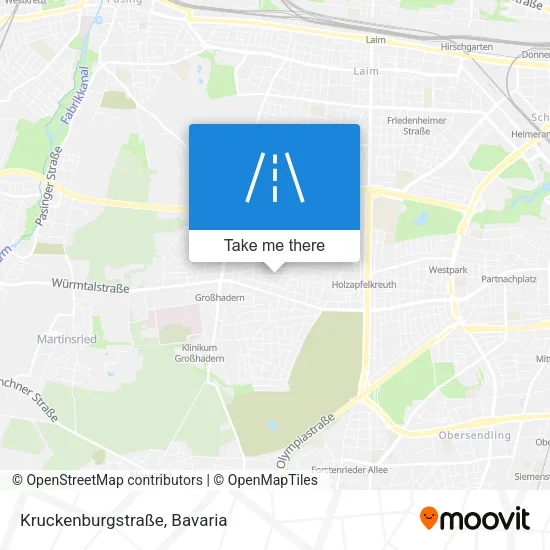 Карта Kruckenburgstraße