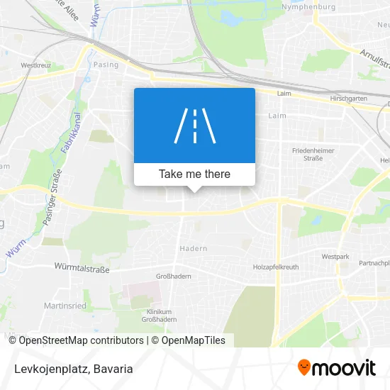 Карта Levkojenplatz