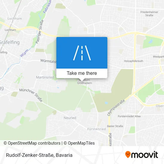 Rudolf-Zenker-Straße map