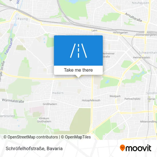 Schröfelhofstraße map