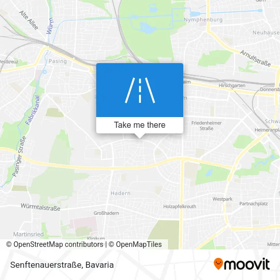 Senftenauerstraße map