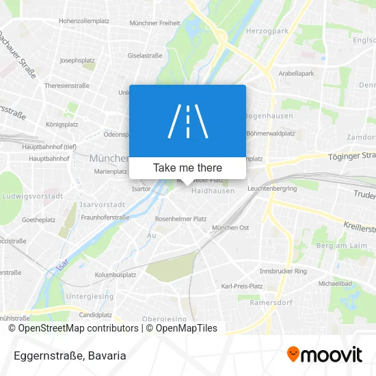 Карта Eggernstraße