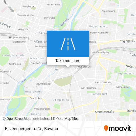 Enzenspergerstraße map