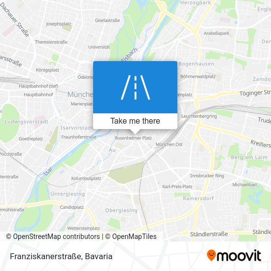 Franziskanerstraße map