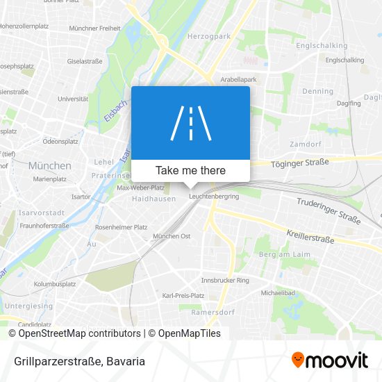 Grillparzerstraße map