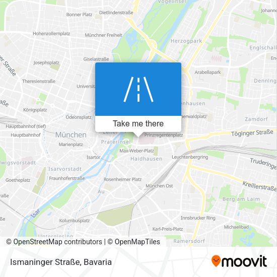 Ismaninger Straße map