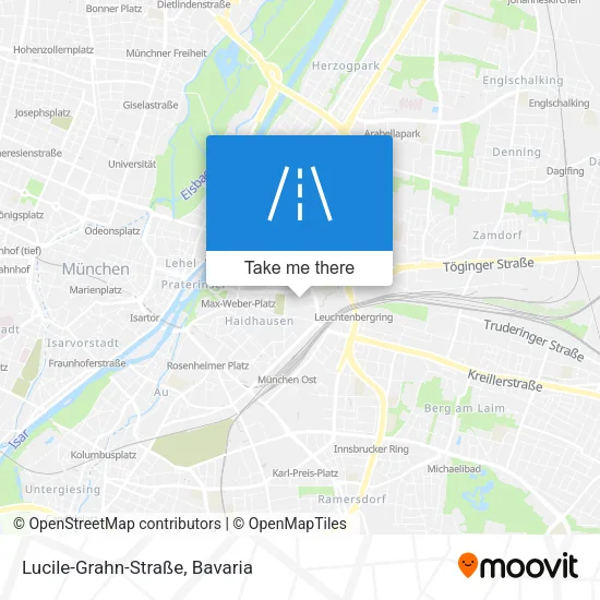 Карта Lucile-Grahn-Straße