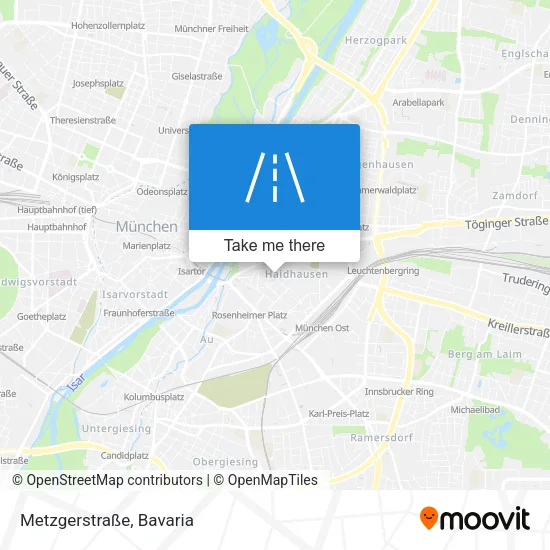 Metzgerstraße map