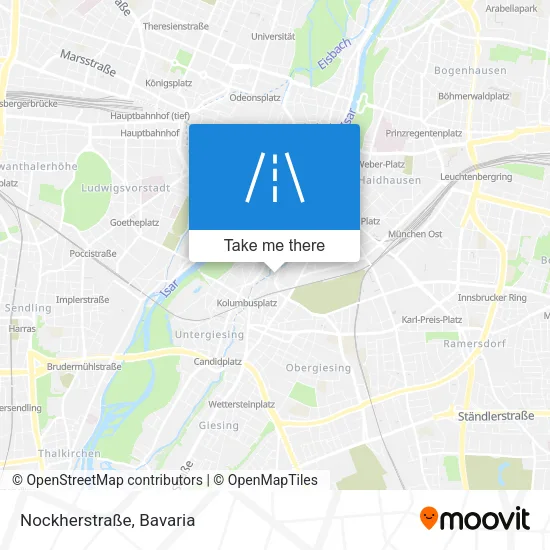 Карта Nockherstraße
