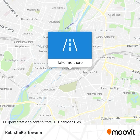 Карта Rablstraße