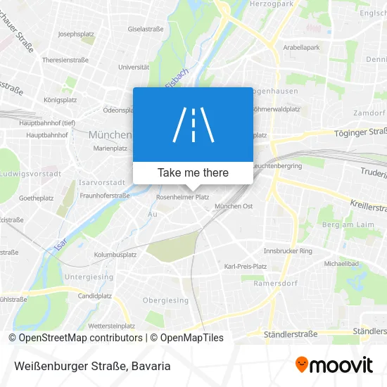Weißenburger Straße map