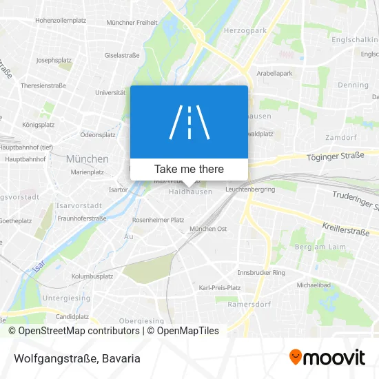Карта Wolfgangstraße
