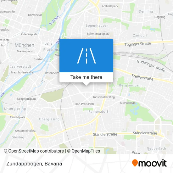 Карта Zündappbogen