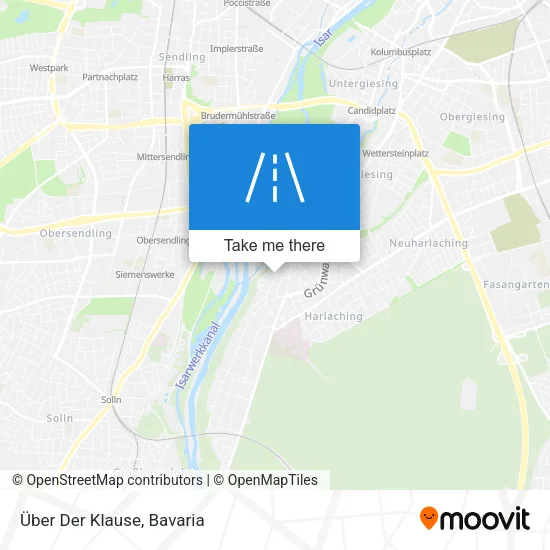 Карта Über Der Klause