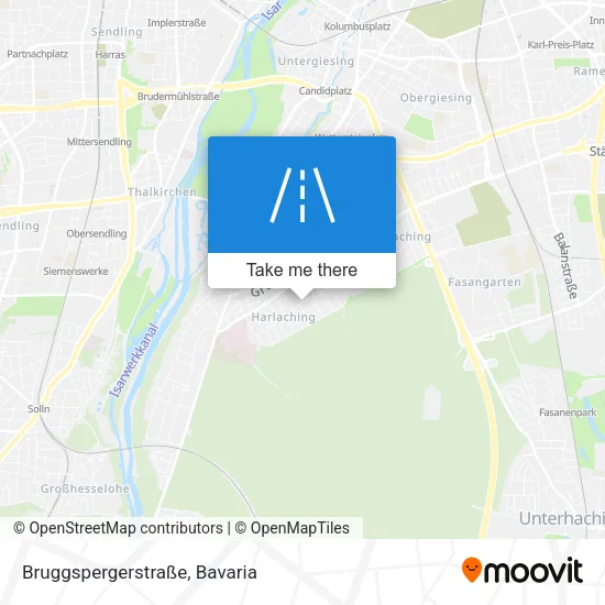 Карта Bruggspergerstraße