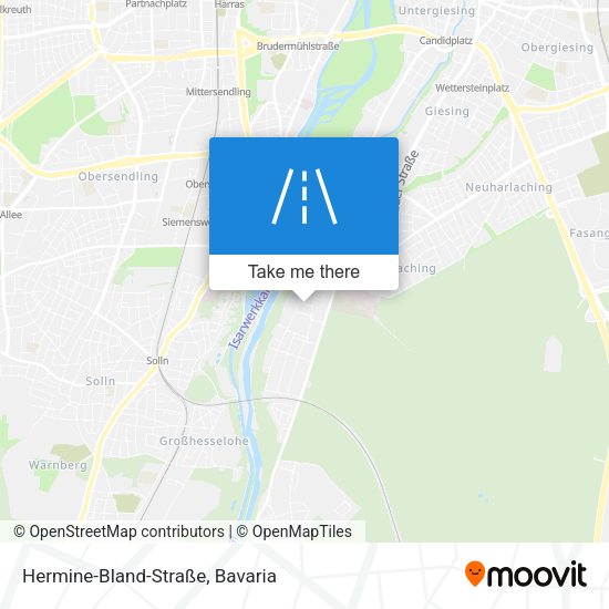 Hermine-Bland-Straße map