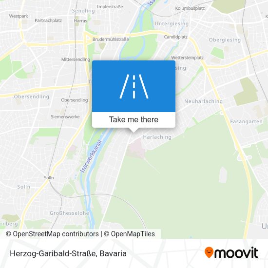 Herzog-Garibald-Straße map