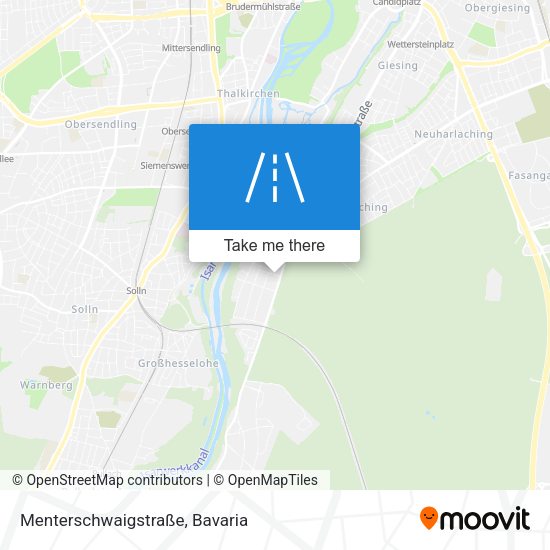 Menterschwaigstraße map
