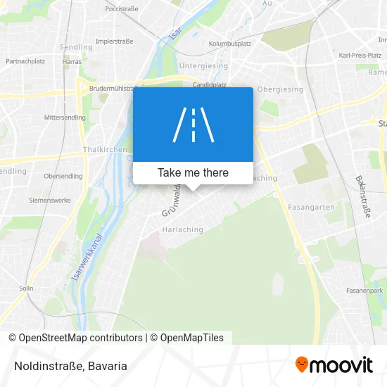 Карта Noldinstraße
