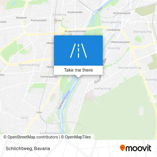 Карта Schlichtweg