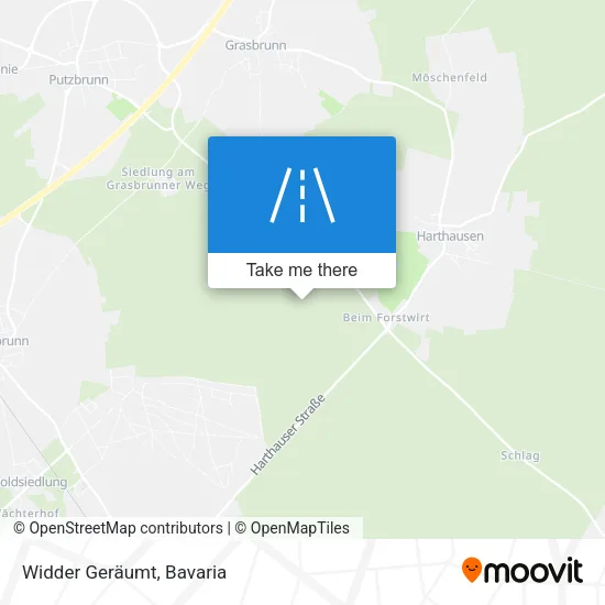 Карта Widder Geräumt