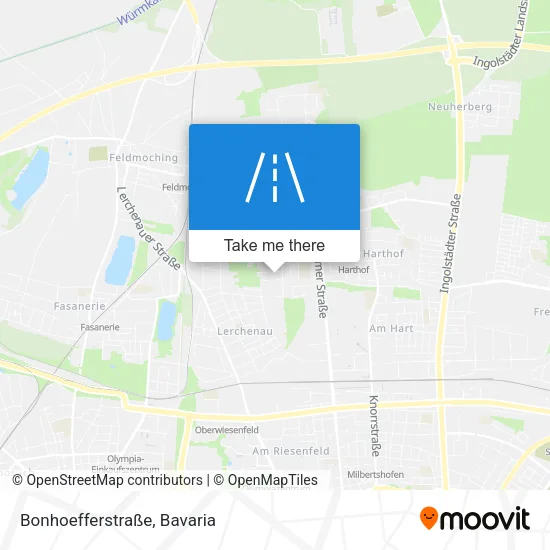 Карта Bonhoefferstraße