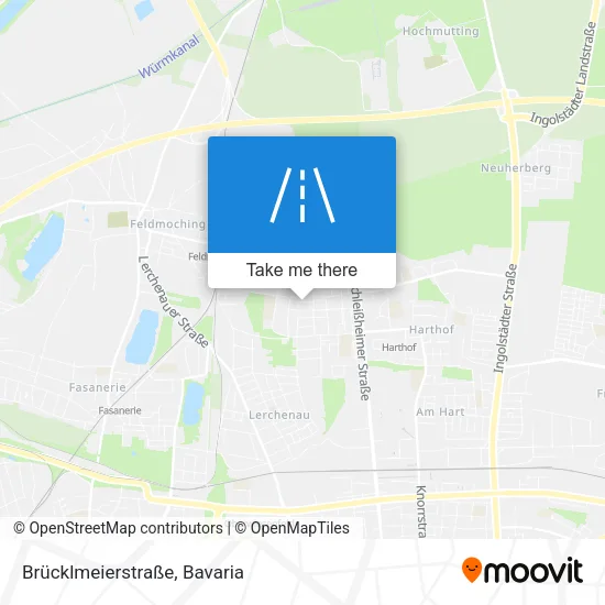 Карта Brücklmeierstraße