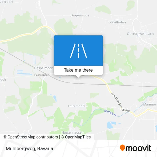 Карта Mühlbergweg