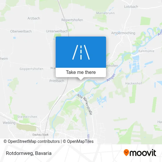 Rotdornweg map