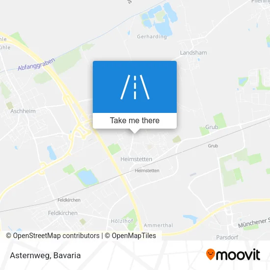Карта Asternweg