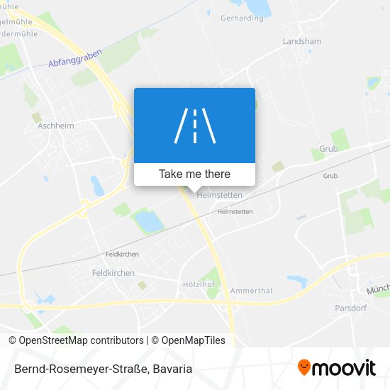 Bernd-Rosemeyer-Straße map