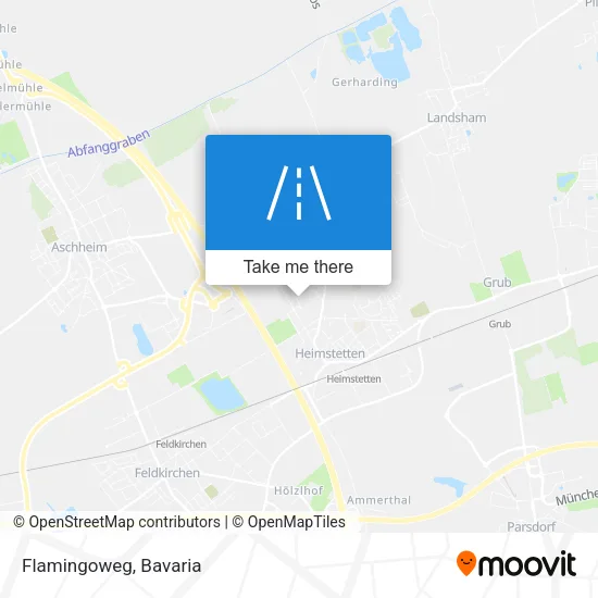 Карта Flamingoweg