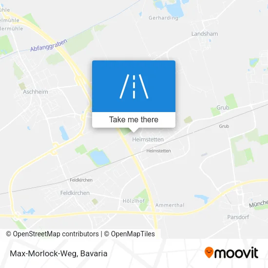 Карта Max-Morlock-Weg